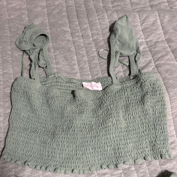 Pink Lily Sage Smocked Set - Picture 3 of 4